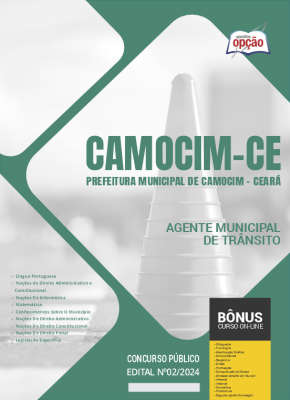 Apostila Prefeitura de Camocim - CE em PDF - Agente Municipal de Trânsito 2024
