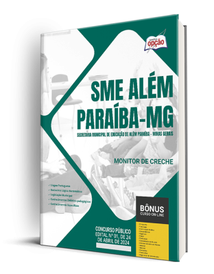 Apostila SME Além Paraíba - MG 2024 - Monitor de Creche
