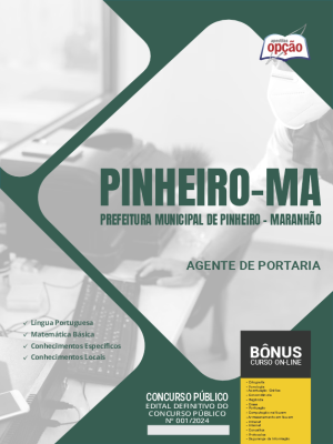 Apostila Prefeitura de Pinheiro - MA em PDF - Agente de Portaria 2024