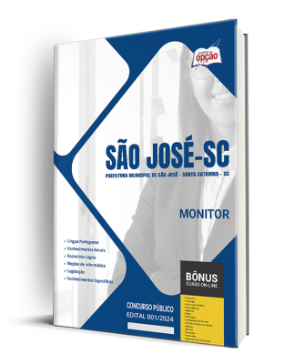 Apostila Prefeitura de São José - SC 2024 - Monitor
