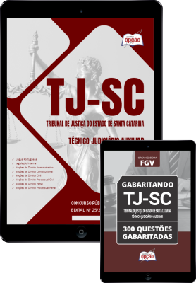 Combo Digital TJ-SC - Técnico Judiciário Auxiliar