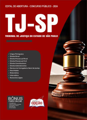 Apostila TJ-SP em PDF - Escrevente Técnico Judiciário 2024