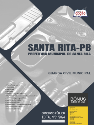Apostila Prefeitura de Santa Rita - PB em PDF - Guarda Civil Municipal 2024