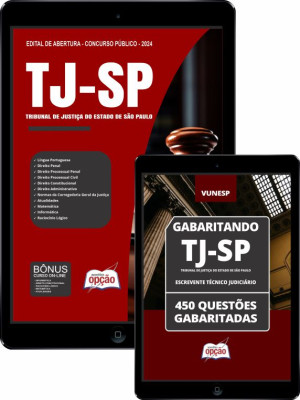 Combo TJ-SP - Escrevente Técnico Judiciário