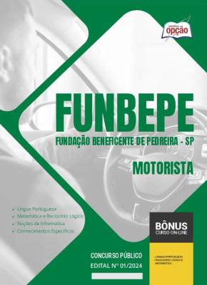 Apostila FUNBEPE - SP 2024 - Motorista
