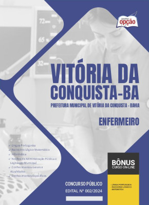 Apostila Prefeitura de Vitória da Conquista - BA 2024 - Enfermeiro