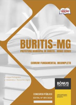 Apostila Prefeitura de Buritis - MG 2024 - Comum Fundamental Incompleto