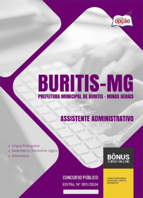 Apostila Prefeitura de Buritis - MG 2024 - Assistente Administrativo