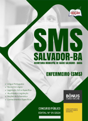 Apostila SMS Salvador em PDF - Enfermeiro (SMS) 2024