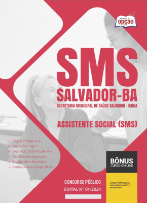 Apostila SMS Salvador 2024 - Assistente Social (SMS)