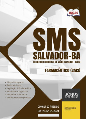 Apostila SMS Salvador 2024 - Farmacêutico (SMS)