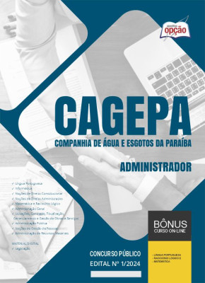 Apostila CAGEPA em PDF - Administrador 2024