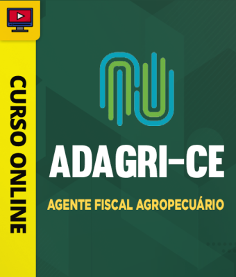 Curso ADAGRI - CE - Agente Fiscal Agropecuário