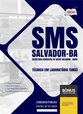 Apostila SMS Salvador em PDF - Técnico em Laboratório (SMS) 2024