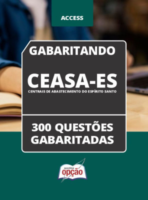 Caderno CEASA-ES - 300 Questões Gabaritadas em PDF