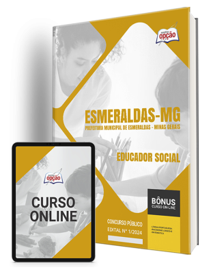 Apostila Prefeitura de Esmeraldas - MG 2024 - Educador Social