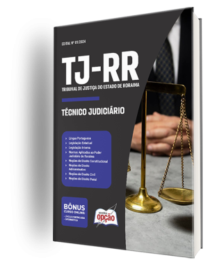 Apostila TJ-RR 2024 - Técnico Judiciário
