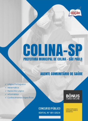 Apostila Prefeitura de Colina - SP 2024 - Agente Comunitário de Saúde