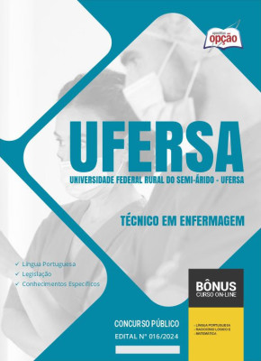 Apostila UFERSA-RN em PDF - Técnico em Enfermagem 2024