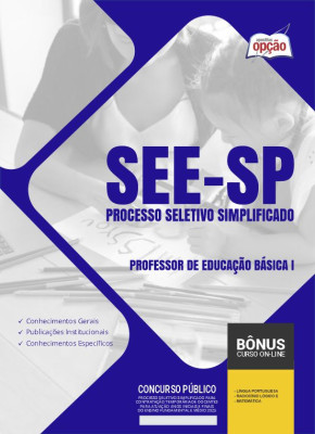 Apostila Processo Seletivo Simplificado SEE-SP 2024 - Professor de Educação Básica I