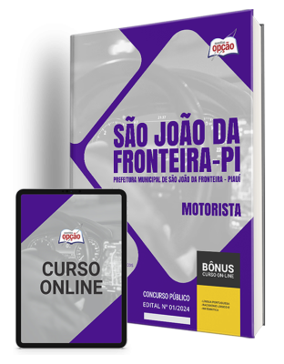 Apostila Prefeitura de São João da Fronteira - PI 2024 - Motorista