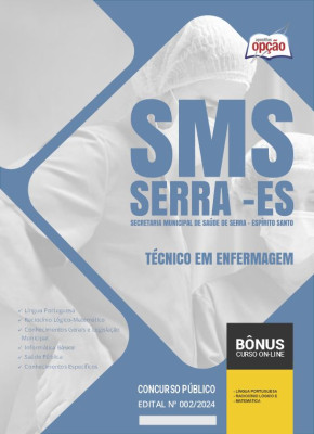 Apostila SMS Serra - ES 2024 - Técnico em Enfermagem