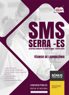 Apostila SMS Serra - ES 2024 - Técnico de Laboratório