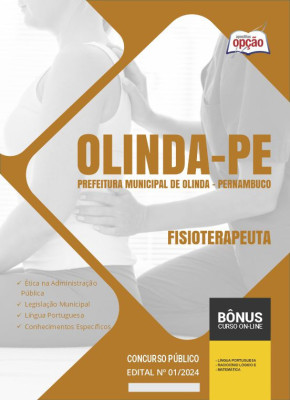 Apostila Prefeitura de Olinda - PE em PDF - Fisioterapeuta 2024