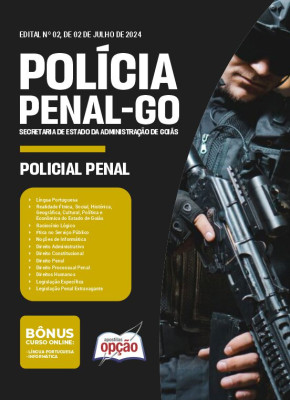 Apostila Polícia Penal - GO em PDF - Policial Penal 2024