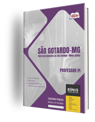 Apostila Prefeitura de São Gotardo - MG 2024 - Professor PI