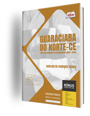 Apostila Prefeitura de Guaraciaba do Norte - CE 2024 - Auxiliar de Serviços Gerais