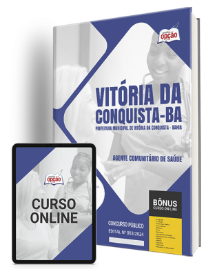 Apostila Prefeitura de Vitória da Conquista - BA 2024 - Agente Comunitário de Saúde 