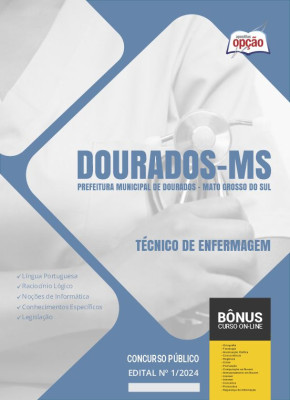 Apostila Prefeitura de Dourados - MS 2024 - Técnico de Enfermagem