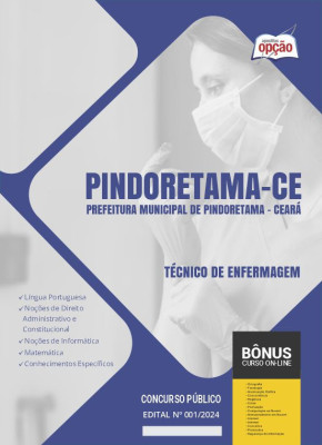 Apostila Prefeitura de Pindoretama - CE em PDF - Técnico de Enfermagem 2024