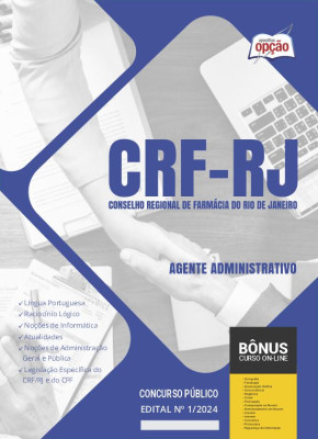 Apostila CRF-RJ 2024 - Agente Administrativo