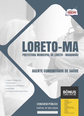 Apostila Prefeitura de Loreto - MA 2024 - Agente Comunitário de Saúde