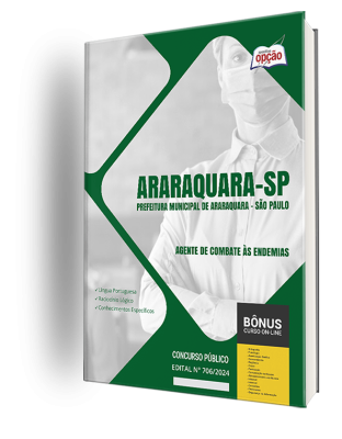 Apostila Prefeitura de Araraquara - SP 2024 - Agente de Combate Às Endemias