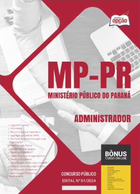 Apostila MP-PR em PDF - Administrador 2024