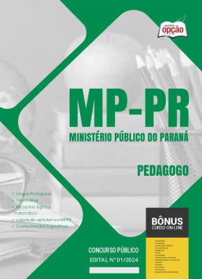 Apostila MP-PR em PDF - Pedagogo 2024