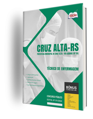 Apostila Prefeitura de Cruz Alta - RS 2024 - Técnico de Enfermagem