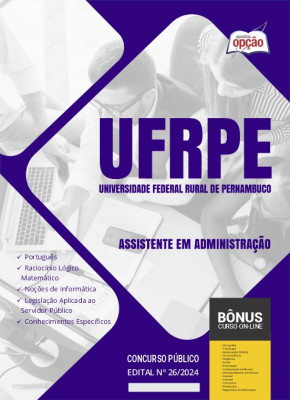 Apostila UFRPE 2024 - Assistente em Administração