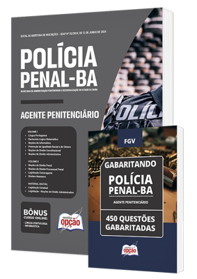 Combo Polícia Penal - BA - Agente Penitenciário