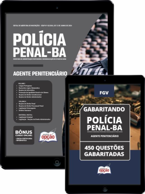 Combo Polícia Penal - BA Agente Penitenciário