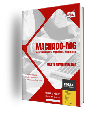 Apostila Prefeitura de Machado - MG 2024 - Agente Administrativo