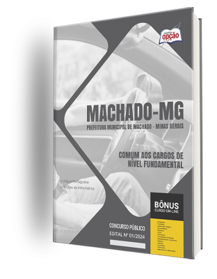 Apostila Prefeitura de Machado - MG 2024 - Comum aos Cargos de Nível Fundamental