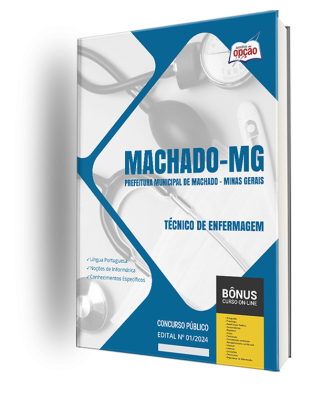 Apostila Prefeitura de Machado - MG 2024 - Técnico de Enfermagem