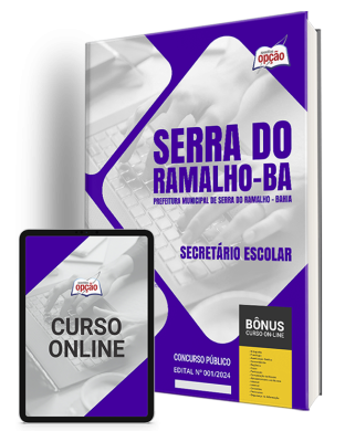 Apostila Prefeitura de Serra do Ramalho - BA 2024 - Secretário Escolar