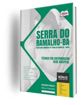 Apostila Prefeitura de Serra do Ramalho - BA 2024 - Técnico em Enfermagem - Sede Hospital