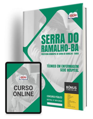 Apostila Prefeitura de Serra do Ramalho - BA 2024 - Técnico em Enfermagem - Sede Hospital