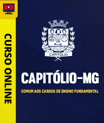 Curso Prefeitura de Capitólio-MG - Comum aos Cargos de Ensino Fundamental